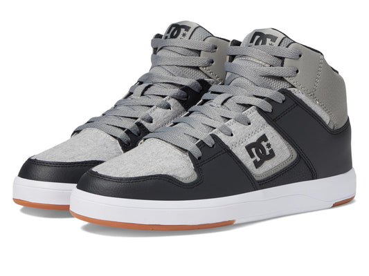 DC Shoes Men's Cure High Skate Shoe (11.5, Grey)