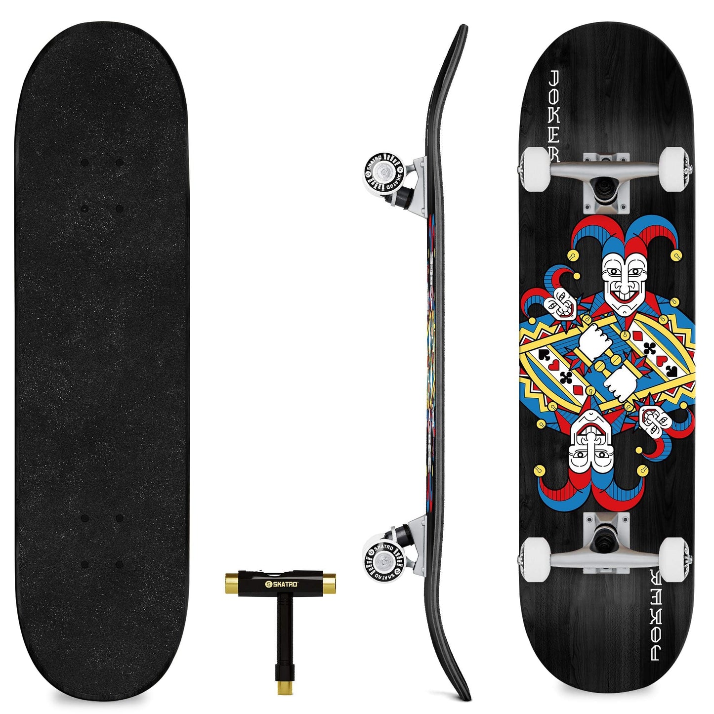 SKATRO Pro 31" Complete Skateboard
