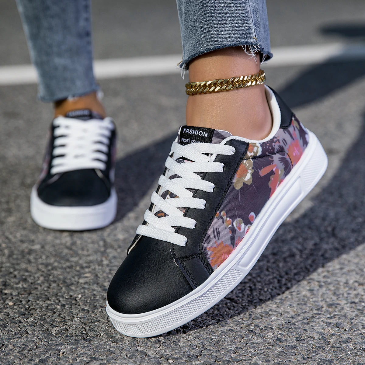 YRZL Women's Lightweight Skateboard Shoes