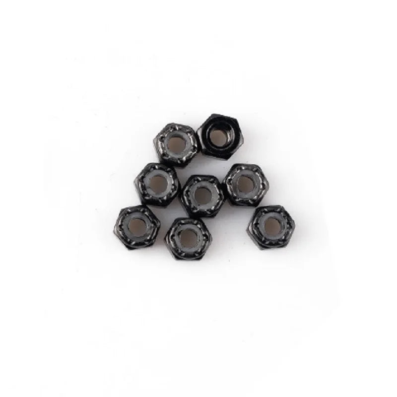 Skateboard Riser Pads Set, 3mm PU Rubber Gasket with 29mm Bolts Longboard Deck Shock Absorption Truck Bracket