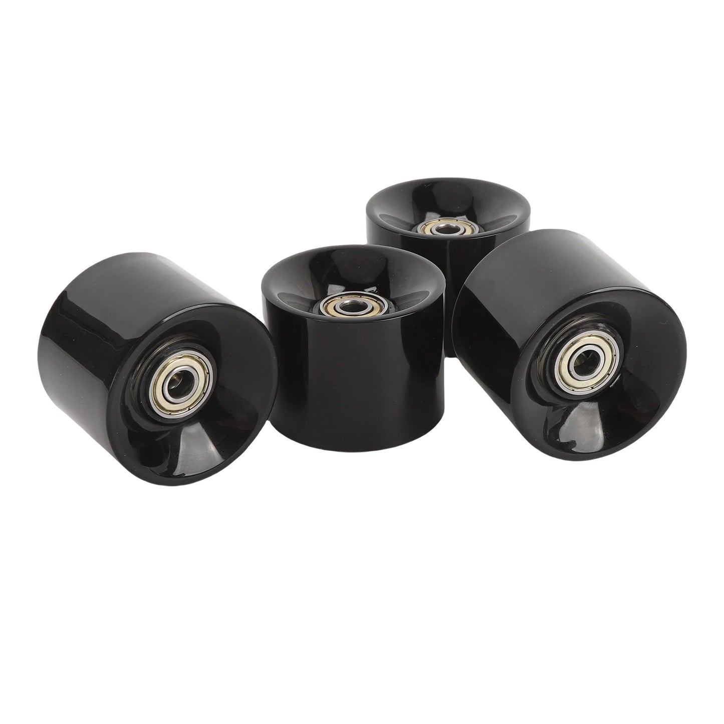 Skateboard Wheels, High Elasticity, PU, With Bearings (60 x 45mm)
