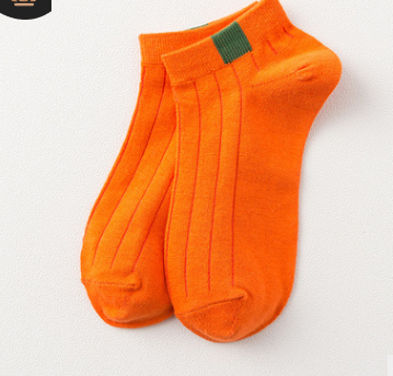 Candy Color Short Socks, Ankle Socks