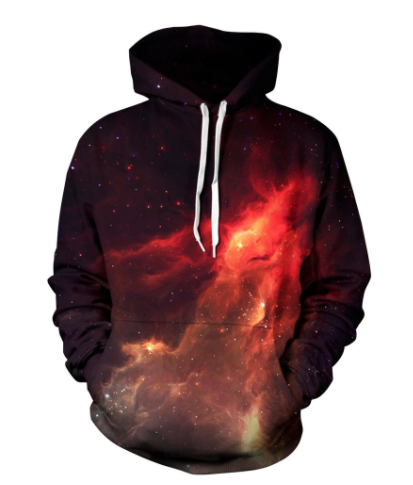 Men's 3D-Printed Hoodie