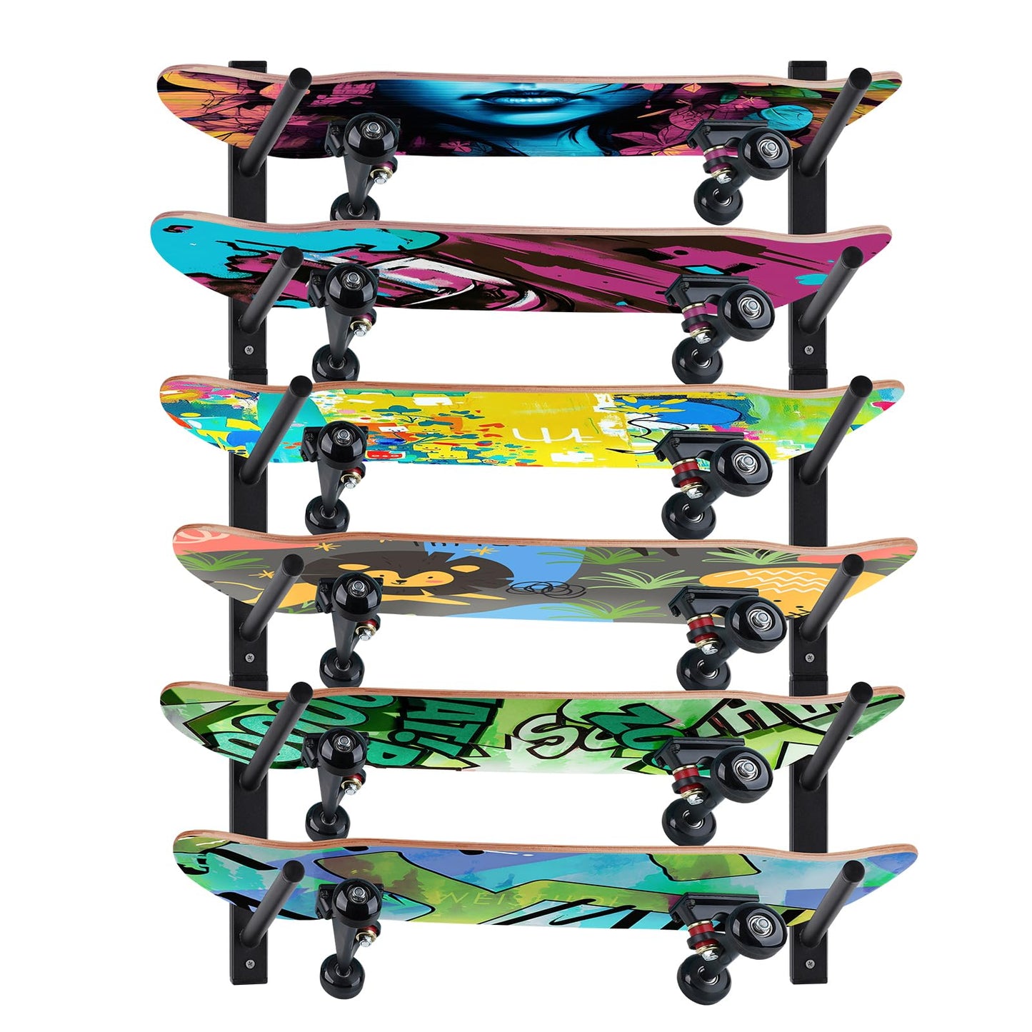 BiJun Skateboard / Snowboard Wall Mount Wall Hanger for Display