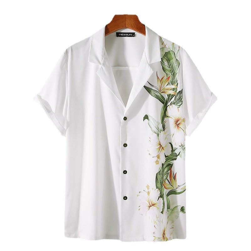 Men's Fashion Printed Hawaiian Shirt