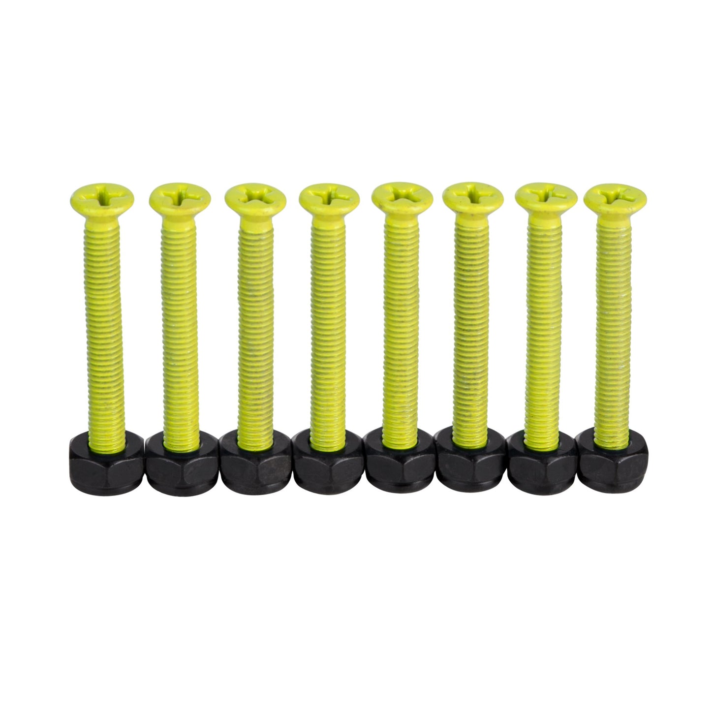 Cal 7 Standard 1.50" Yellow Skateboard Hardware Set