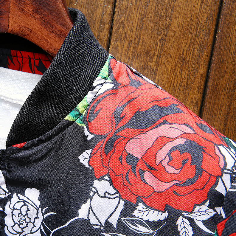 Trendy Men's Jacket with Stylish Print Design
