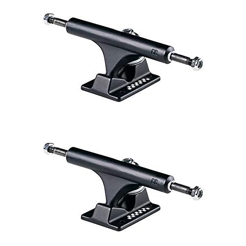 Ace Trucks MFG Classic Skateboard Trucks, Set of 2, Matte Black 55 (9.0" Axle)