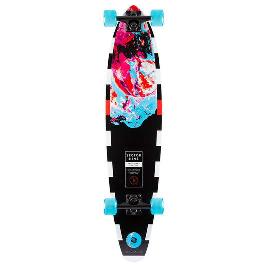 Sector 9 Longboards Cosmos Cutback Fiberglass Complete Cruiser Skateboard (8.365" x 37.5")