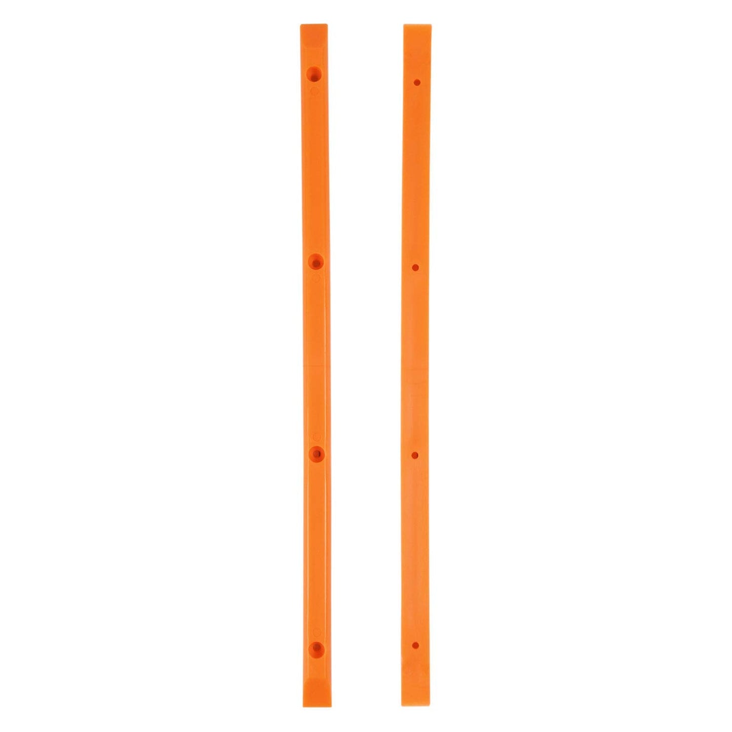 Orange Skateboard Rails Old School Plastic with Mounting Screws by Black Diamond
