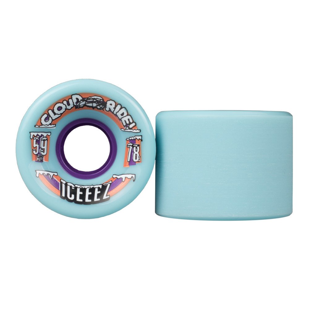 Cloud Ride! Brand Skateboard Wheels Iceeez 59mm 78A Longboard Wheels Urethane Longboard Wheel Set
