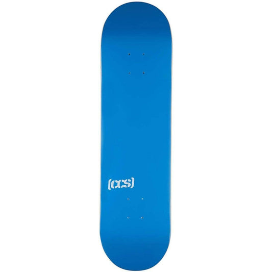 CCS Logo Skateboard Deck Blue 7.00"