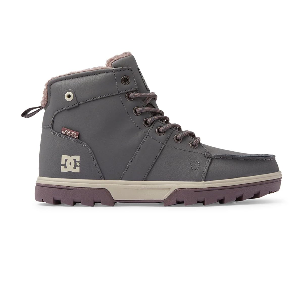 DC Men's Woodland Ankle Boot (11.5, Gray)