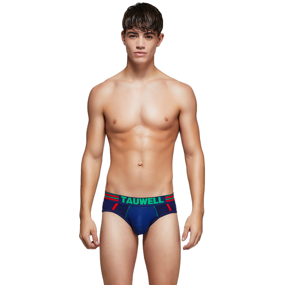Men's Solid Color Low-Rise Underwear