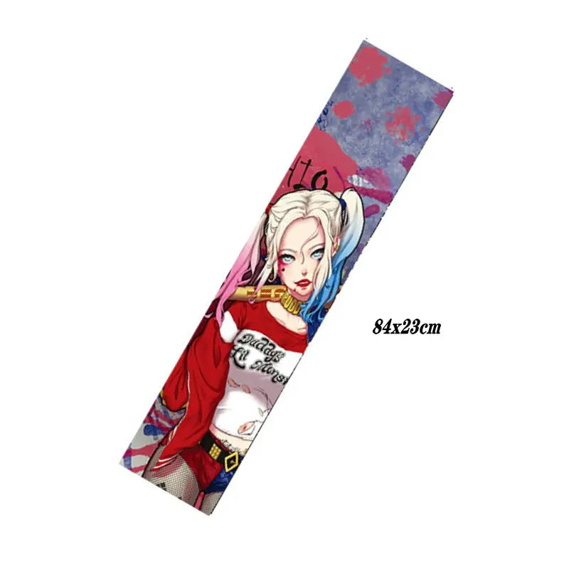 Professional Skateboard Sandpaper Grip Tape, Waterproof and Wear Resistant