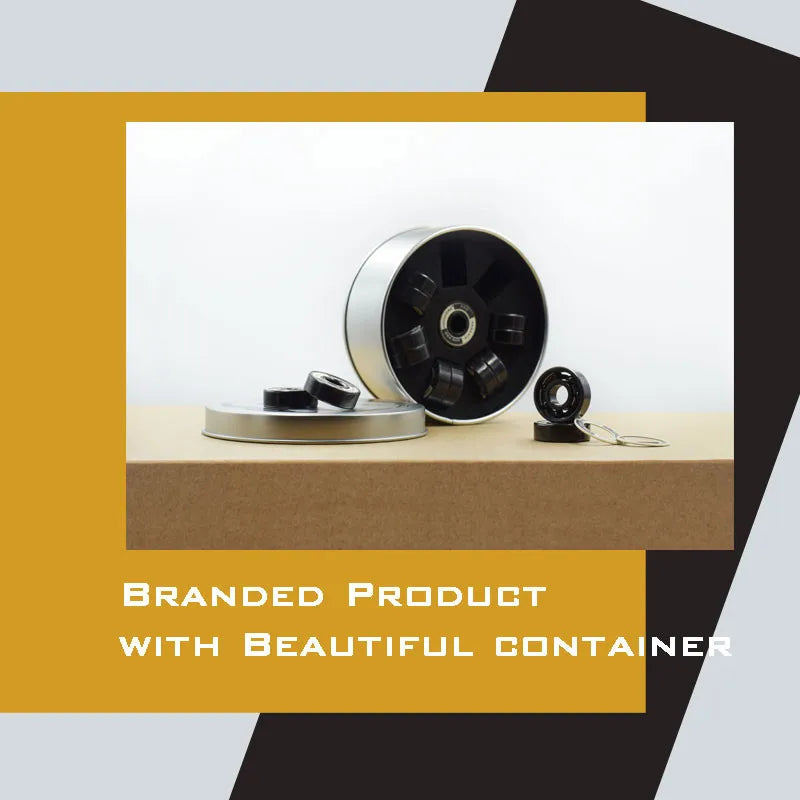 Hoomore 16-Piece Black Samurai Ceramic Bearings