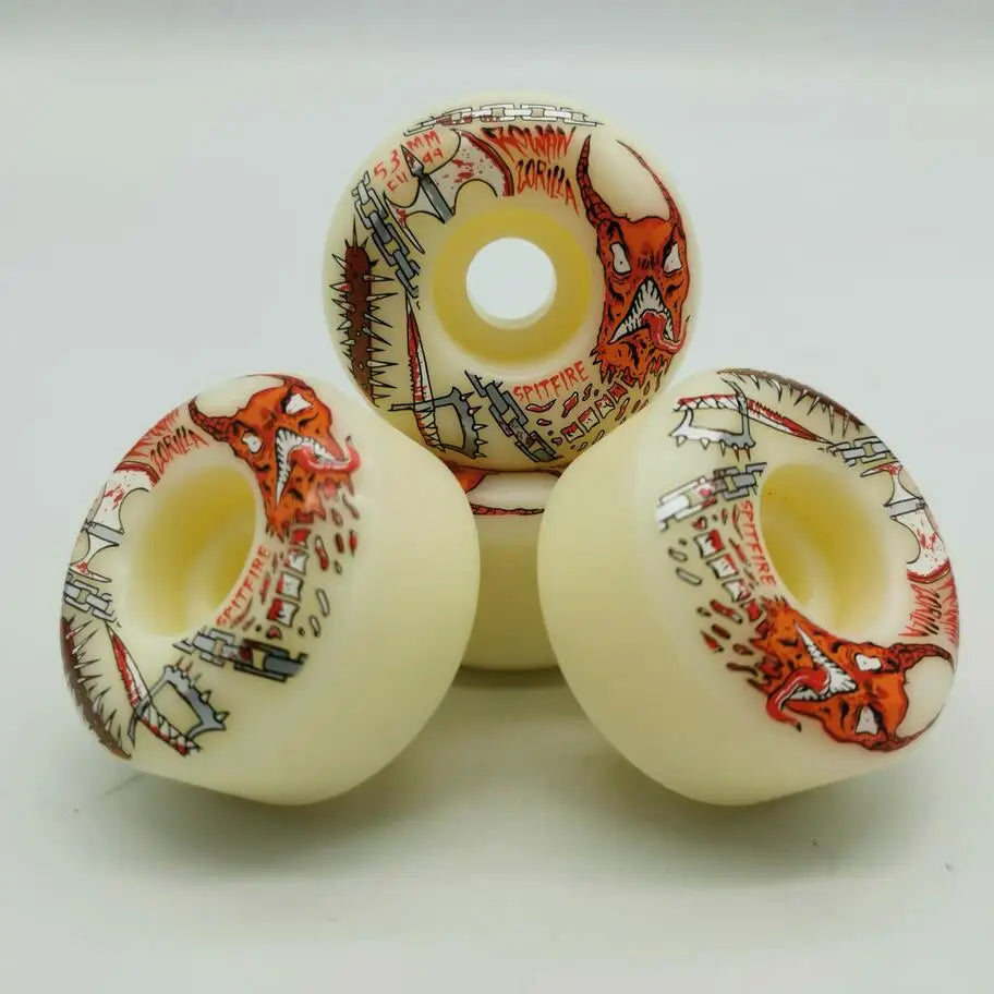 Original Spitfire Skateboard Wheels (58mm, 52mm, 101duro, 53mm, 54mm, 56mm, 99duro, 80HD)