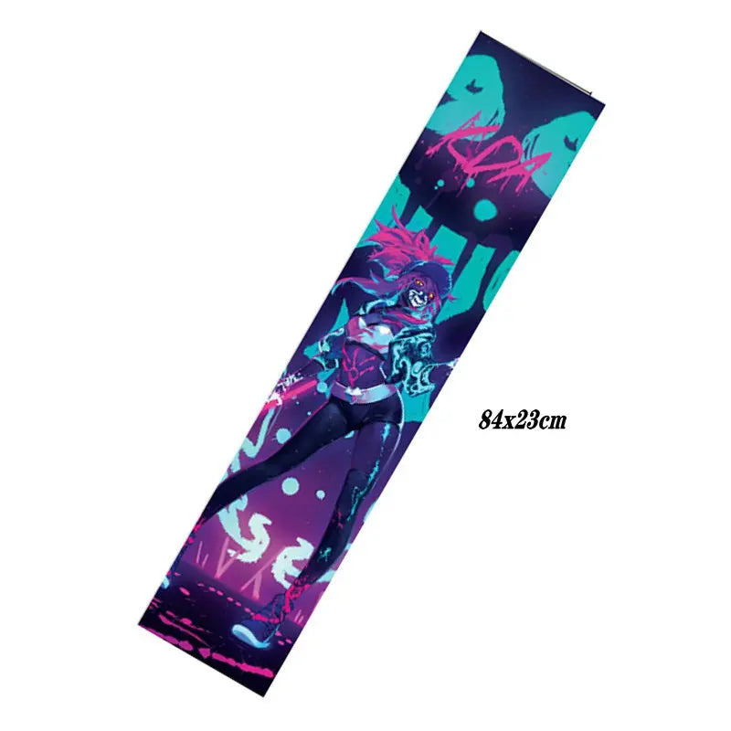 Professional Skateboard Sandpaper Grip Tape, Waterproof and Wear Resistant