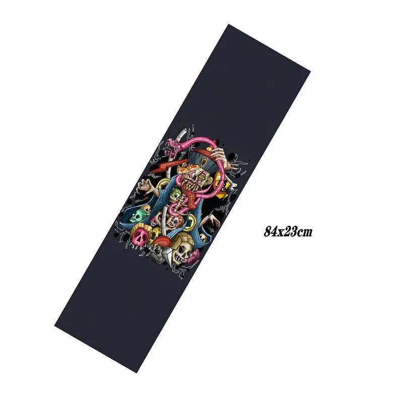 Professional Skateboard Sandpaper Grip Tape, Waterproof and Wear Resistant