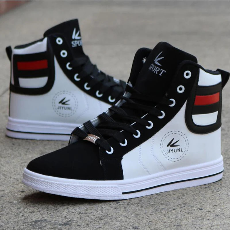 Men's Waterproof Skateboarding High-Top Shoes