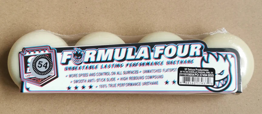 Original Spitfire Skateboard Wheels (58mm, 52mm, 101duro, 53mm, 54mm, 56mm, 99duro, 80HD)
