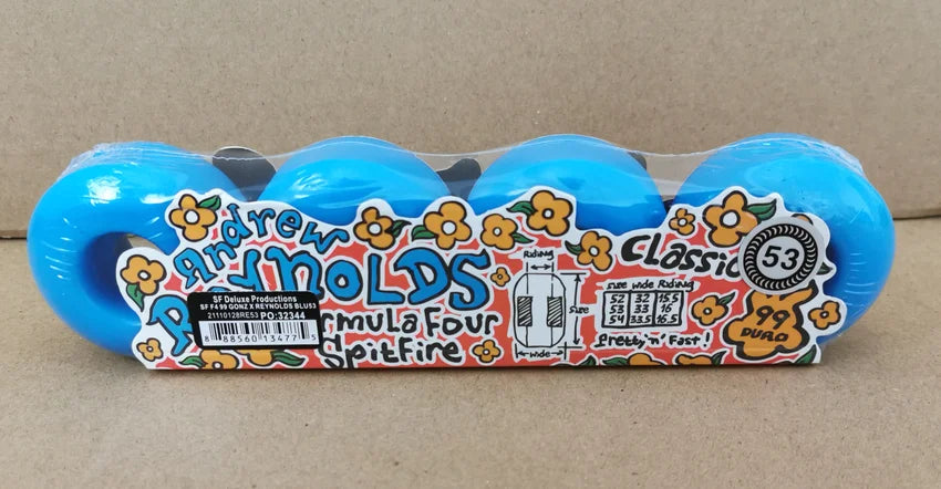 Original Spitfire Skateboard Wheels (58mm, 52mm, 101duro, 53mm, 54mm, 56mm, 99duro, 80HD)