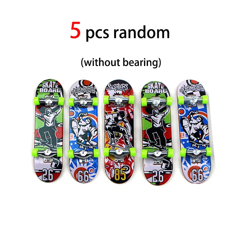 DIY Finger Skateboard Scene Venue Combination Sets Skate Park Ramp Parts Professional Tech Deck Novelty Toys Gift For Kids Child