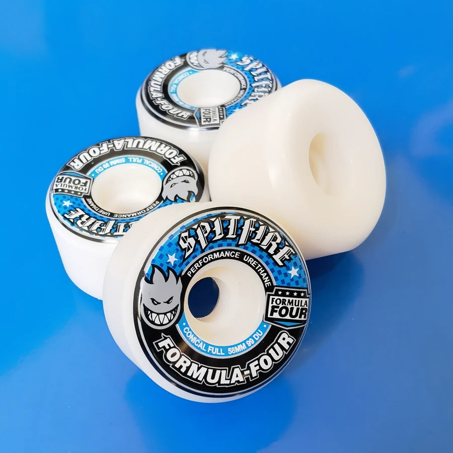 Original Spitfire Skateboard Wheels (58mm, 52mm, 101duro, 53mm, 54mm, 56mm, 99duro, 80HD)
