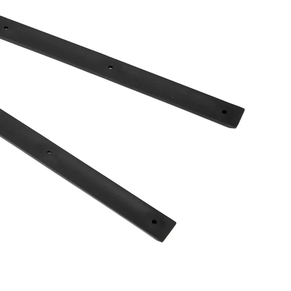 2-Piece Durable ABS Rib Bones, Rails, Colorful, Skateboard Rail Guards (36.5 x 1.7 cm)