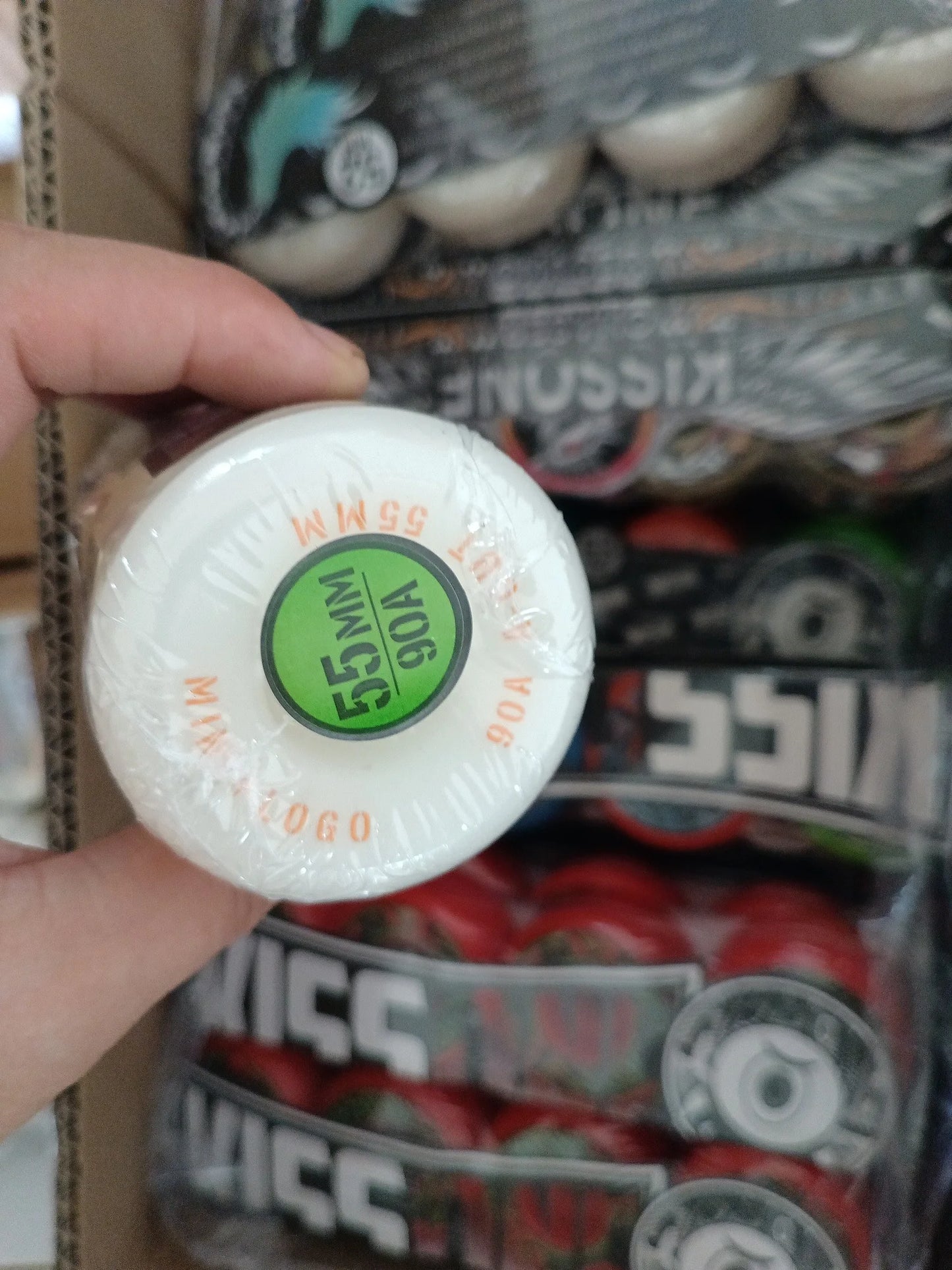 Mini Logo Skateboard Wheels (53mm, 54mm, 56mm, 58mm, 60mm, 90a, 95a, 101a) - 4 Pieces