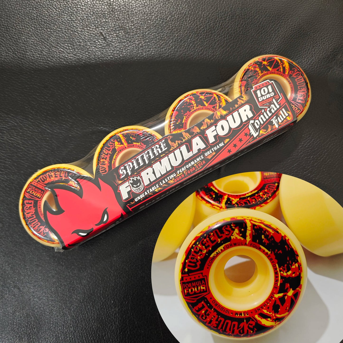 Original Spitfire Skateboard Wheels (58mm, 52mm, 101duro, 53mm, 54mm, 56mm, 99duro, 80HD)