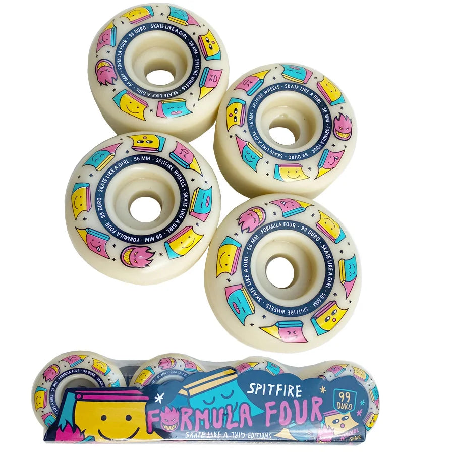 Original Spitfire Skateboard Wheels (58mm, 52mm, 101duro, 53mm, 54mm, 56mm, 99duro, 80HD)