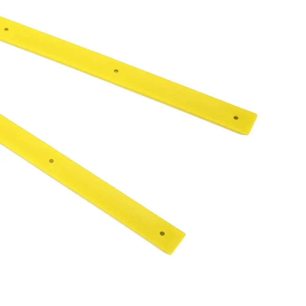 2-Piece Durable ABS Rib Bones, Rails, Colorful, Skateboard Rail Guards (36.5 x 1.7 cm)