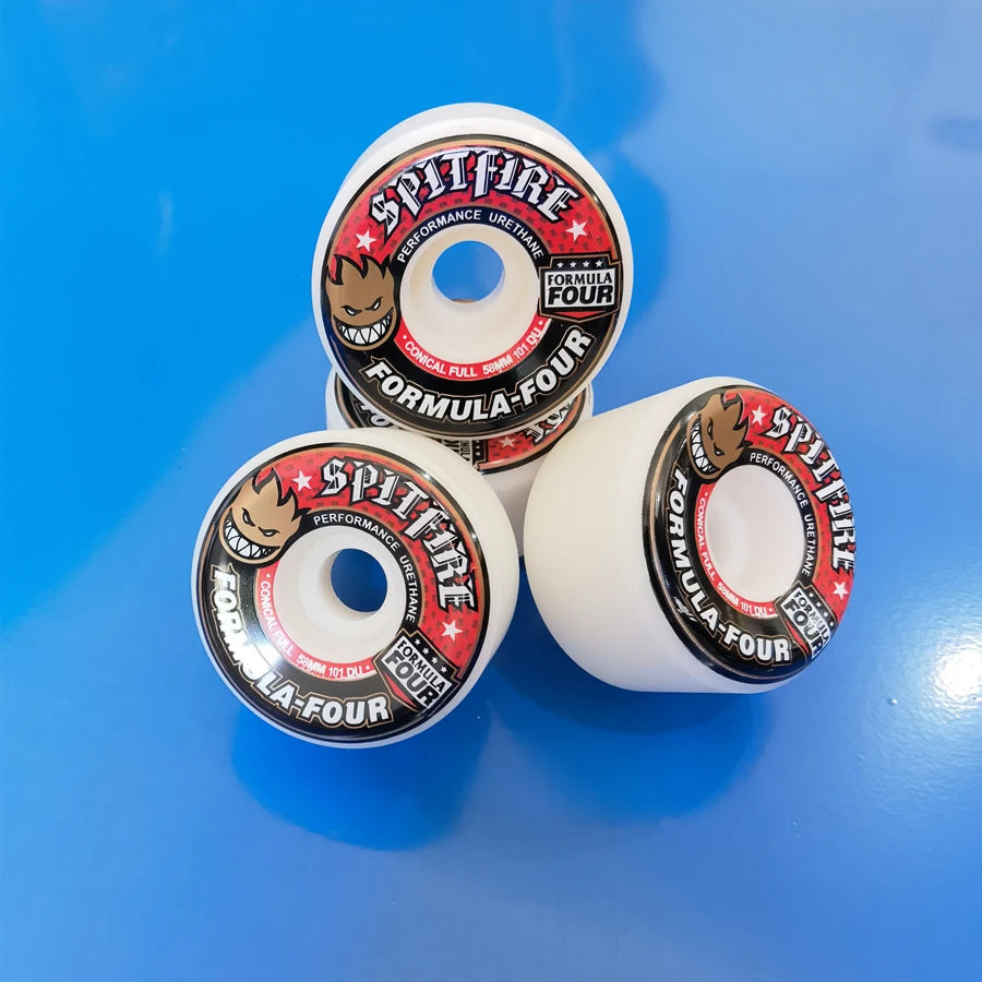 Original Spitfire Skateboard Wheels (58mm, 52mm, 101duro, 53mm, 54mm, 56mm, 99duro, 80HD)