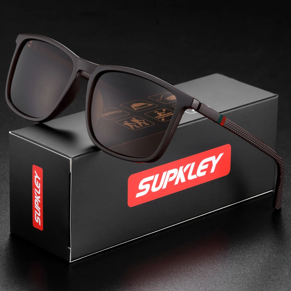 SUPKLEY Sports Sunglasses for Men, Polarized, Comfortable