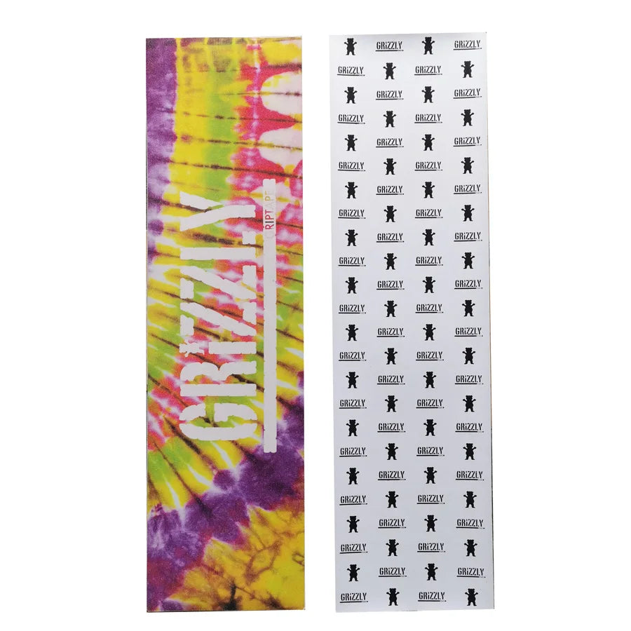 Skateboard Deck Grip Tape, Grizzly Brand (33 x 9 inch, 33 inch, OS780 Perforated)