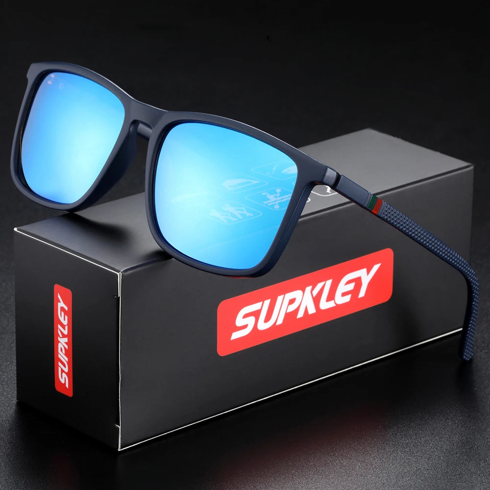 SUPKLEY Sports Sunglasses for Men, Polarized, Comfortable