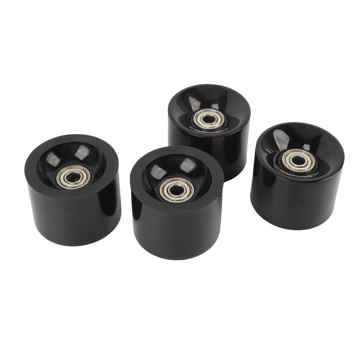Skateboard Wheels, High Elasticity, PU, With Bearings (60 x 45mm)