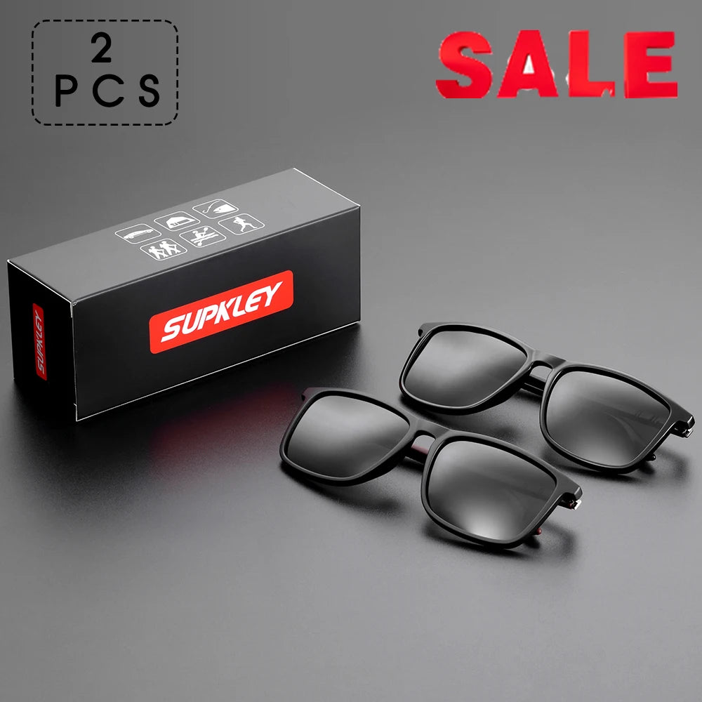 SUPKLEY Sports Sunglasses for Men, Polarized, Comfortable