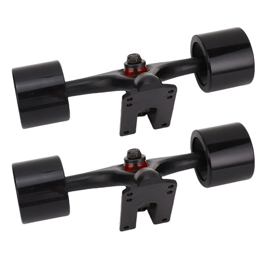 7-Inch Aluminum Alloy Skateboard Trucks with Wheels (65 x 51mm)