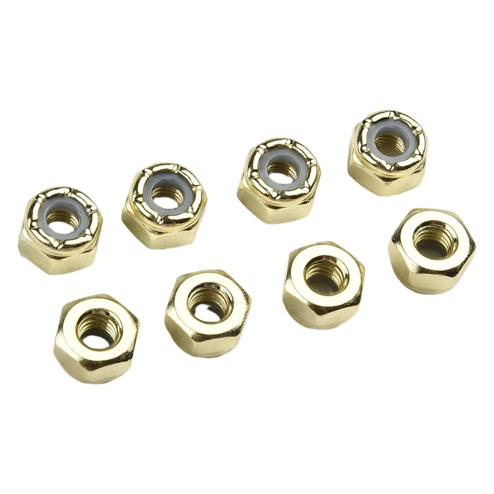 16-Piece Replacement Carbon Steel Screws and Nuts (M5 25mm / 28mm / 30mm)