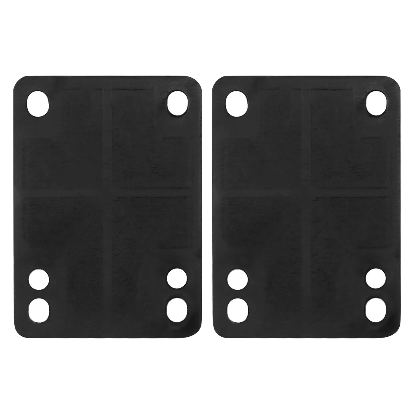 Rubber Skateboard Riser Pads, 1/8-Inch, 3mm Thick, 2-Pack