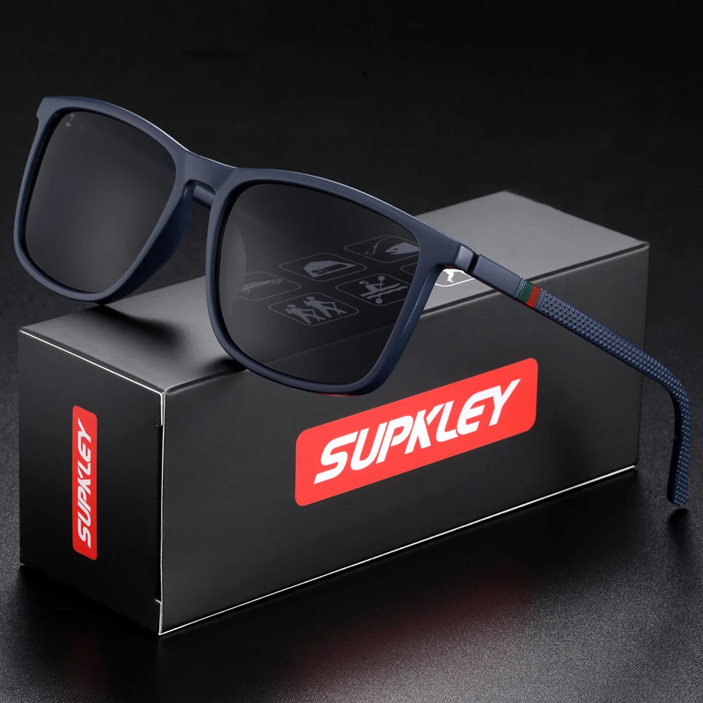 SUPKLEY Sports Sunglasses for Men, Polarized, Comfortable