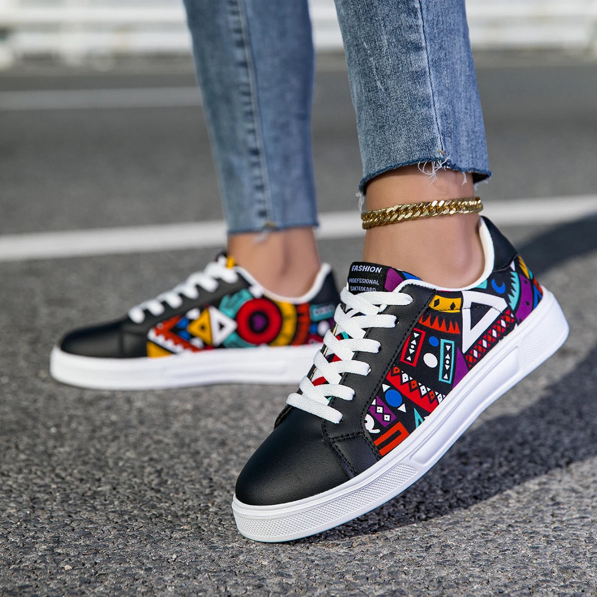 YRZL Women's Lightweight Skateboard Shoes