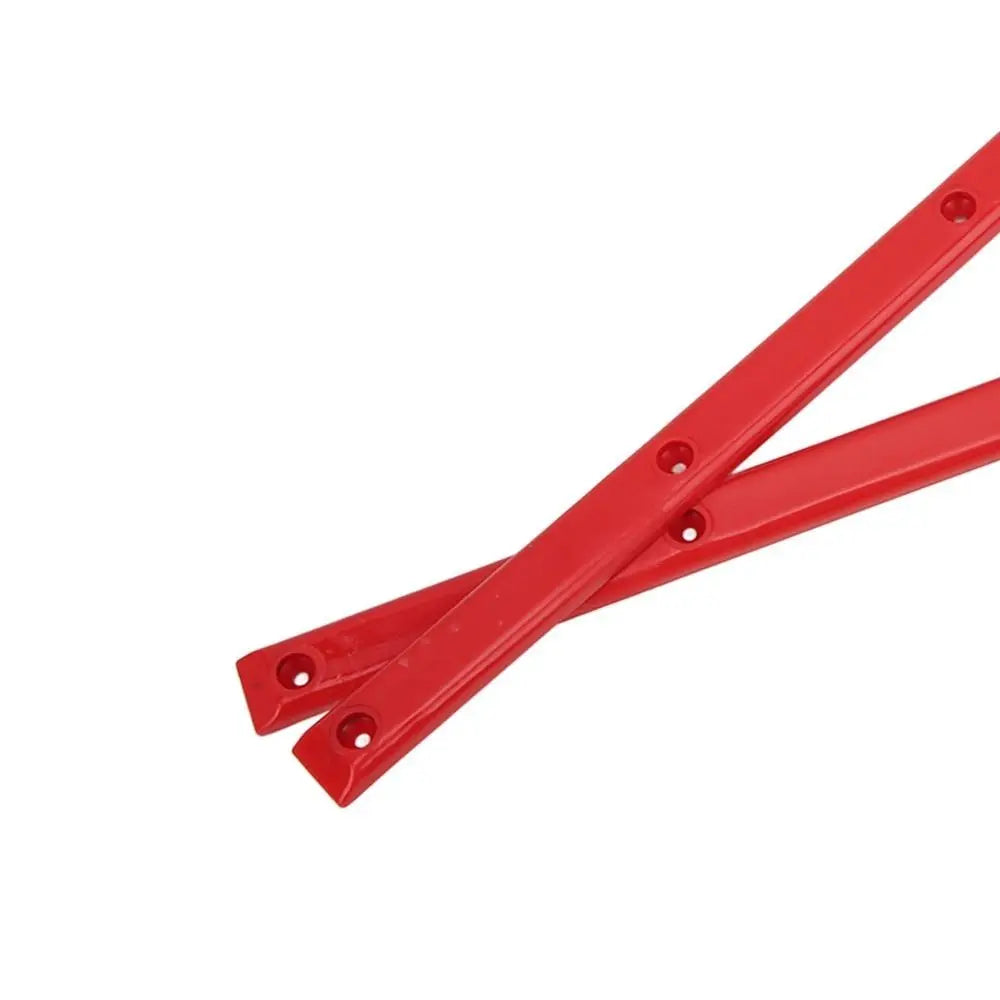 2-Piece Durable ABS Rib Bones, Rails, Colorful, Skateboard Rail Guards (36.5 x 1.7 cm)