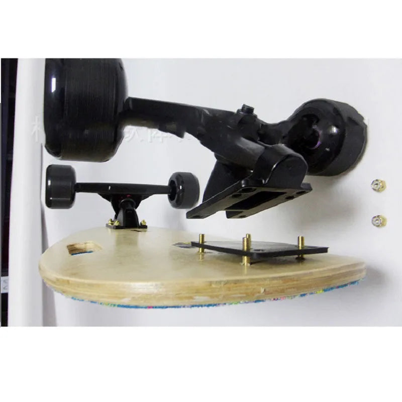 Skateboard Riser Pads Set, 3mm PU Rubber Gasket with 29mm Bolts Longboard Deck Shock Absorption Truck Bracket