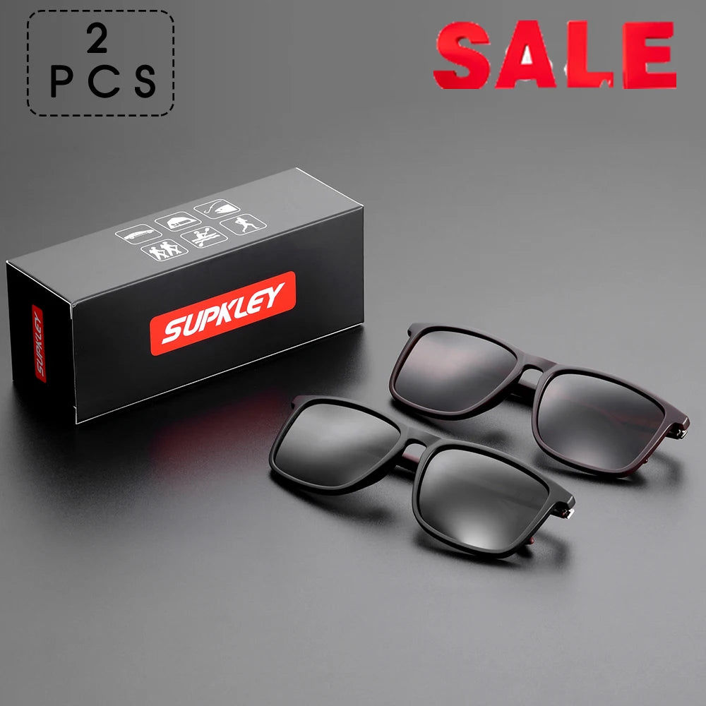 SUPKLEY Sports Sunglasses for Men, Polarized, Comfortable