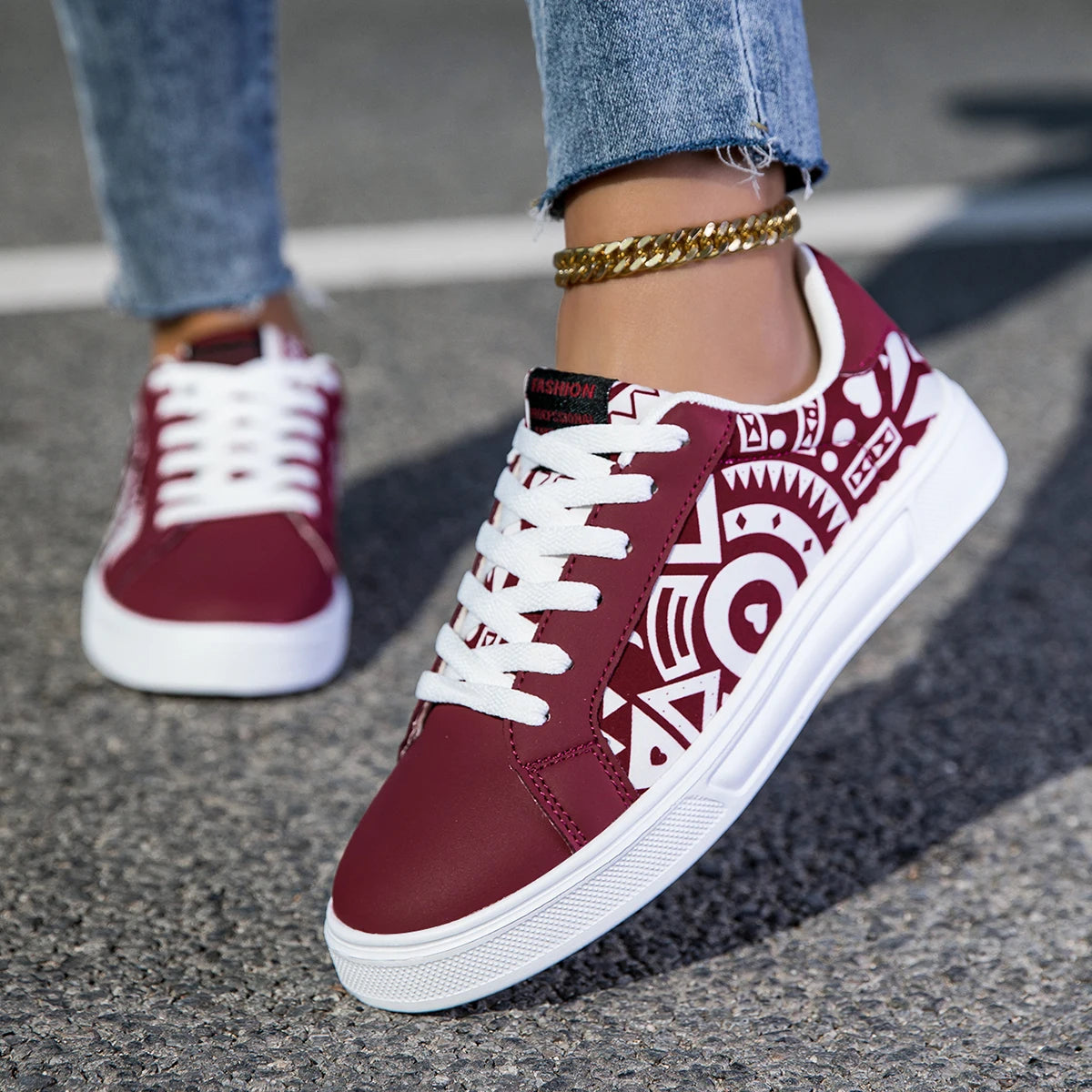 YRZL Women's Lightweight Skateboard Shoes