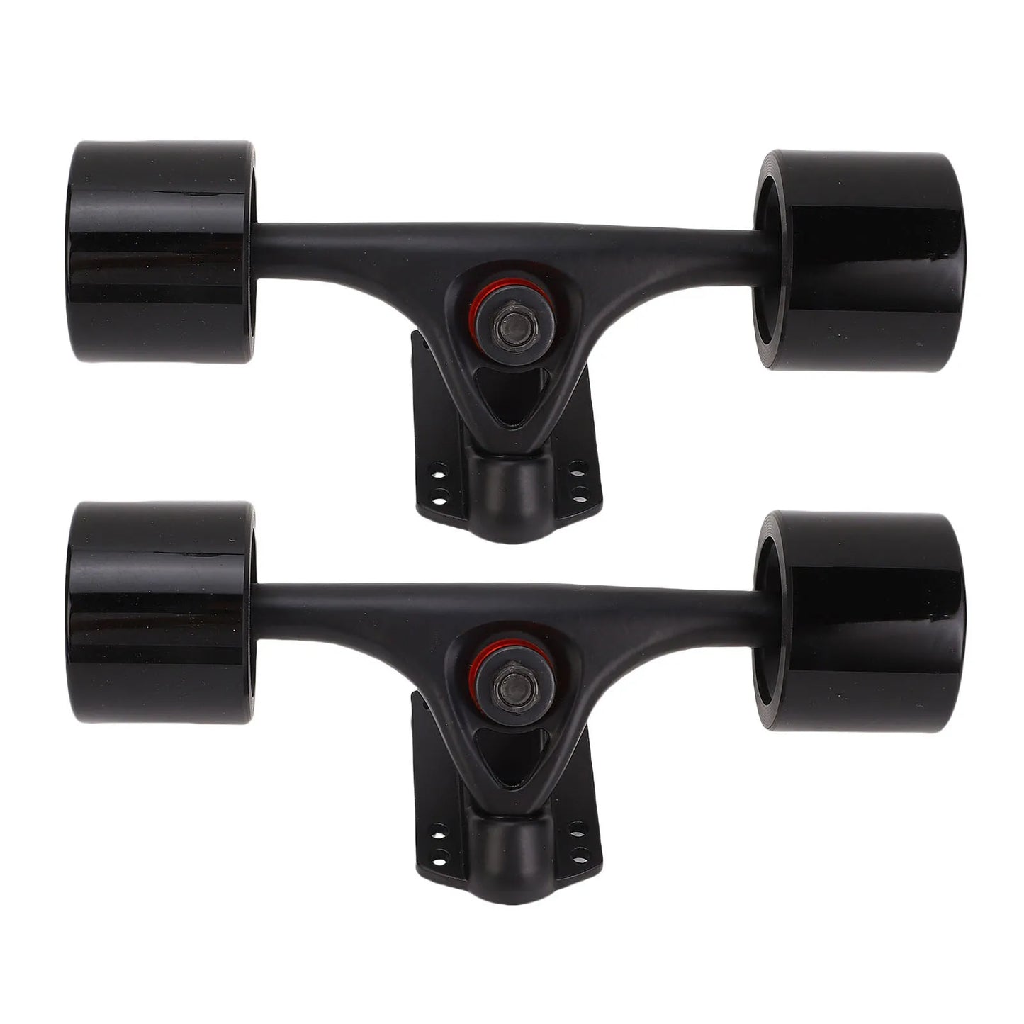 7-Inch Aluminum Alloy Skateboard Trucks with Wheels (65 x 51mm)