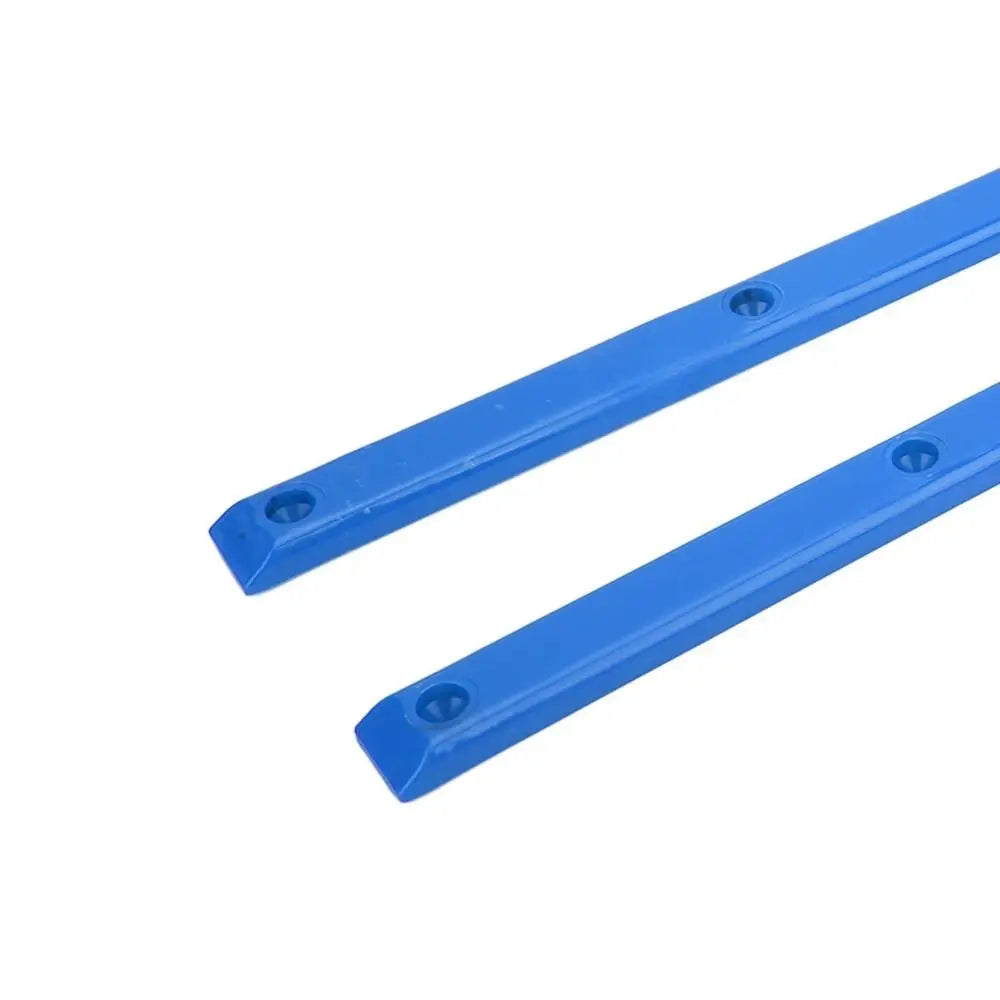 2-Piece Durable ABS Rib Bones, Rails, Colorful, Skateboard Rail Guards (36.5 x 1.7 cm)
